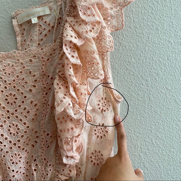 NWOT Loveshackfancy spring and summer ruffle dress - Picture 13 of 15